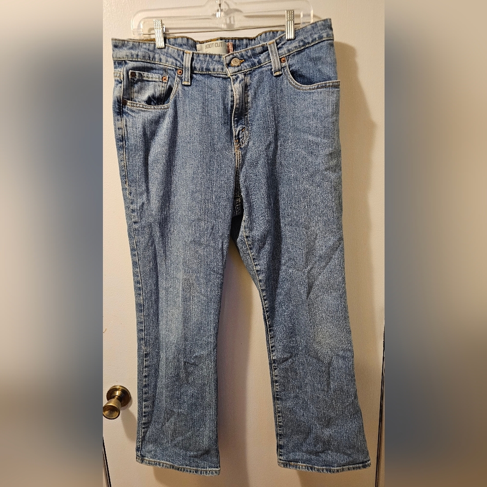 Levi's 515 Bootcut Denim Jeans Women's‎ Size 18S (2000's)